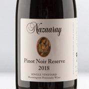 Nazaaray Pinot Noir Reserve 2018