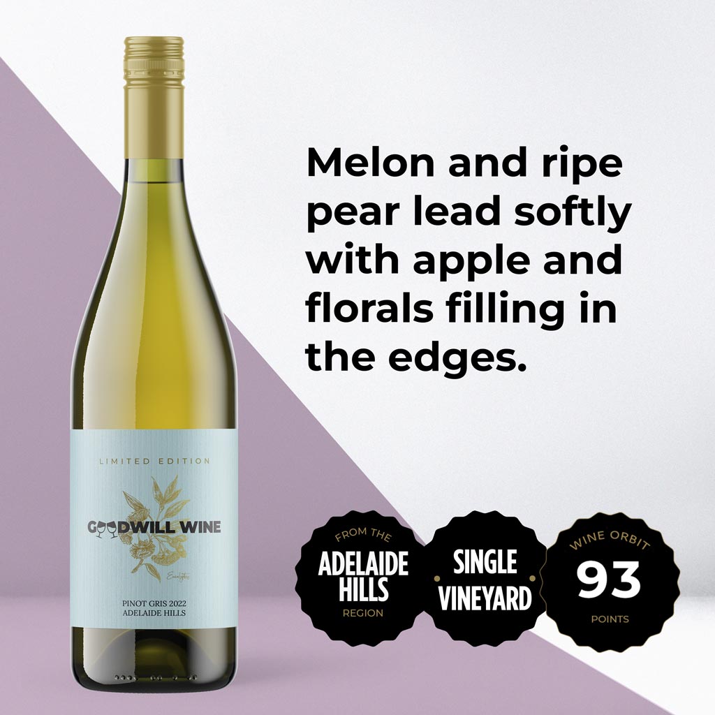 Pinot Gris 2022, Adelaide Hills SA