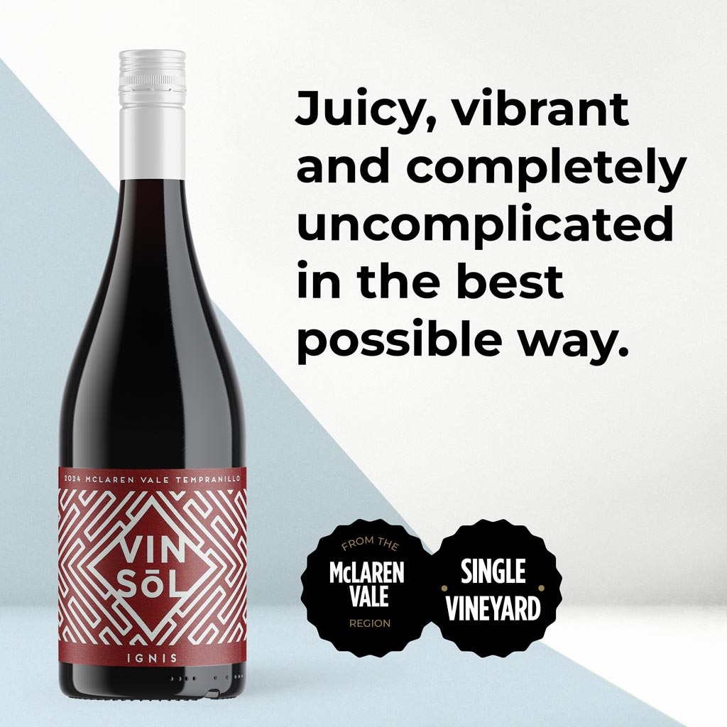 Vin Sol Tempranillo 2025, McLaren Vale SA