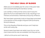 GSM 2022, McLaren Vale SA