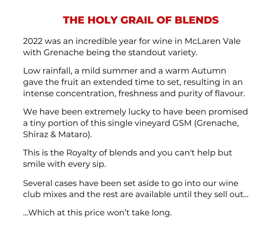 GSM 2022, McLaren Vale SA